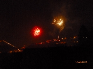 New Year's Eve, near Bergen, Norway